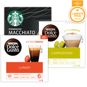 Nescafé of Starbucks Dolce Gusto koffiecups